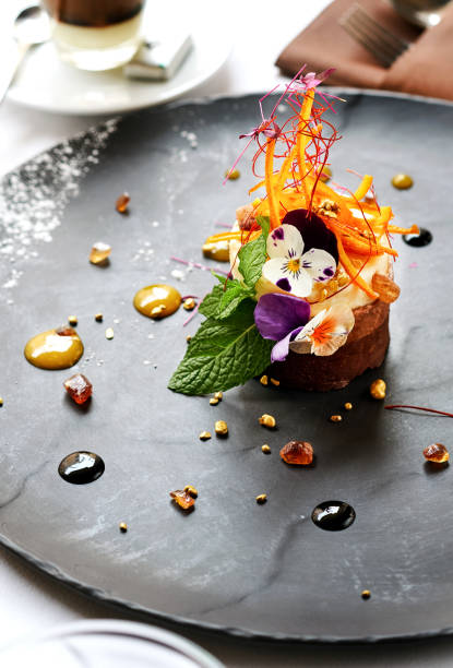 Beautifully presented dish